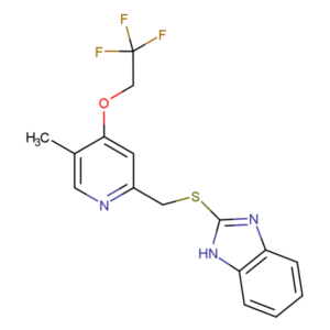 RAM2481... 2-[[5-methyl-4-(2,2,2-trifluoro&shy;ethoxy&shy;)-2-pyridinyl&shy;)-methyl&shy;thio]-benz&shy;imidazole