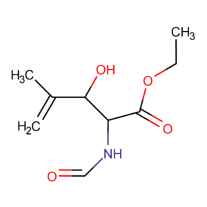 RAM2530... 2-formamido-3-hydroxy-4-methyl&shy;enepentanoic acid ethyl ester