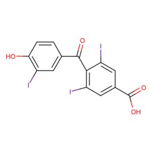 RAM2567... 4-(3-iodo-4-hydroxy&shy;benz&shy;oyl&shy;)-3,5-diiodo benz&shy;oic acid
