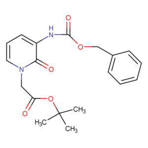 RAM2590... 1-(t-Butyloxy&shy;carbonyl&shy;methyl&shy;)-3-(benz&shy;yloxy&shy;carbonyl&shy;amino&shy;)-2-pyridone