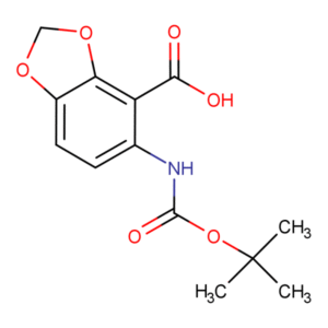 RAM2929... N-BOC-5,6-methyl&shy;enedioxy&shy;anthranilic acid