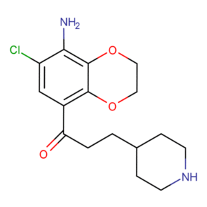 RAM2960... 5-amino-6-chloro-8-[(piperidin-4-yl)ethyl&shy;carbonyl&shy;]-1,4-benz&shy;odioxane
