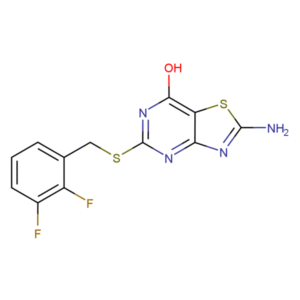 RAM3122... 2-Amino-7-hydroxy-5-(2,3-difluoro&shy;benz&shy;ylmercapto&shy;)-thiazolo&shy;pyrimidine