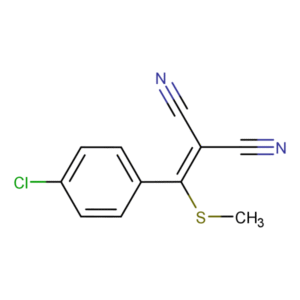 RAM3334... 2,2-dicyano-1-(4-chloro&shy;phenyl&shy;)-1-methyl&shy;lthioethene
