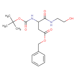 RAM3473... N'-BOC-O-Benzyl-N-hydroxy&shy;ethyl&shy;aspartic amide