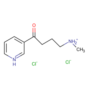 RAM3492... 4-(Methyl&shy;amino&shy;)-1-(pyridin-3-yl)-butan-1-one dihydrochloride