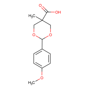 RAM3644... 2-(4-methoxy&shy;&shy;phenyl&shy;)-5-methyl-1,3-dioxane-5-carboxy&shy;lic acid