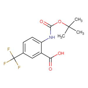 RAM3710... N-BOC-5-trifluoro&shy;methyl&shy;anthranilic acid