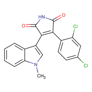 RAM3079... 3-(1-methyl&shy;indol-3-yl)-4-(2,4-dichloro&shy;phenyl&shy;)-maleimide