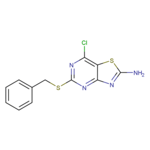 RAM3120... 2-Amino-7-chloro-5-benz&shy;ylmercapto-thiazolo&shy;pyrimidine