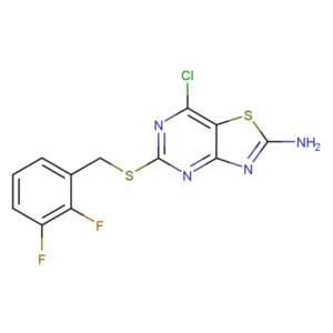 RAM3121... 2-Amino-7-chloro-5-(2,3-difluoro&shy;benz&shy;ylmercapto&shy;)-thiazolo&shy;pyrimidine