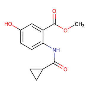 RAM3267... Methyl 2-(Cyclopropyl&shy;carboxamido&shy;)-5-hydroxy&shy;benz&shy;oate