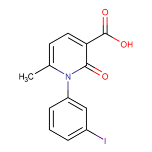 RAM3356... 1-(3-iodo&shy;phenyl&shy;)-6-methyl&shy;pyridin-2-one-3 carboxy&shy;lic acid