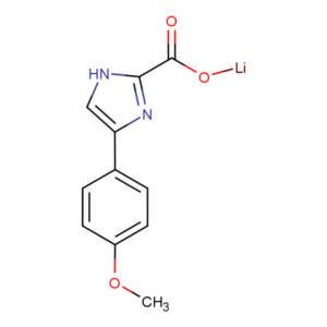 RAM3363... Lithium 4-(4-methoxy&shy;&shy;phenyl&shy;)-imidazole-2-carboxy&shy;late