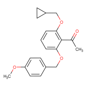 RAM4242... 6-(Cyclopropyl&shy;methoxy&shy;&shy;)-2-(4-methoxy&shy;&shy;benz&shy;yloxy&shy;)-acet&shy;ophenone
